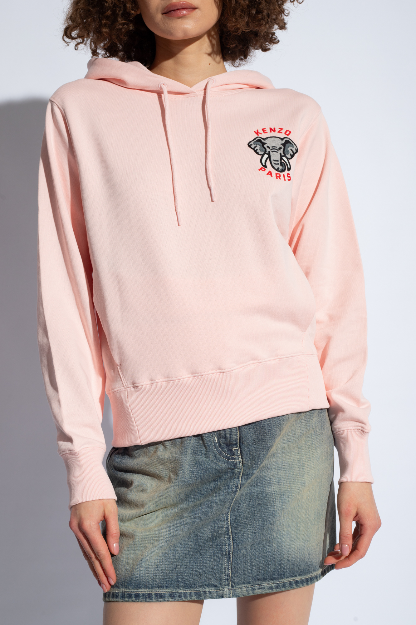 Kenzo hot sale hoodie pink